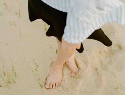 Quelle couleur de vernis sur les pieds ?